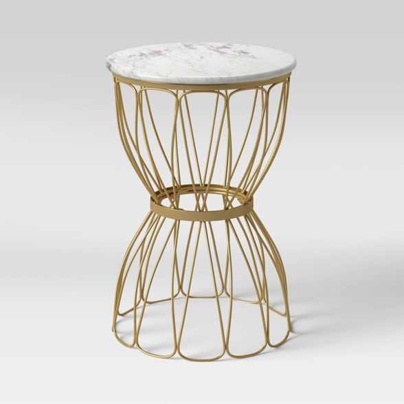 Marble Top Patio Accent Table - Opalhouse™ | Target