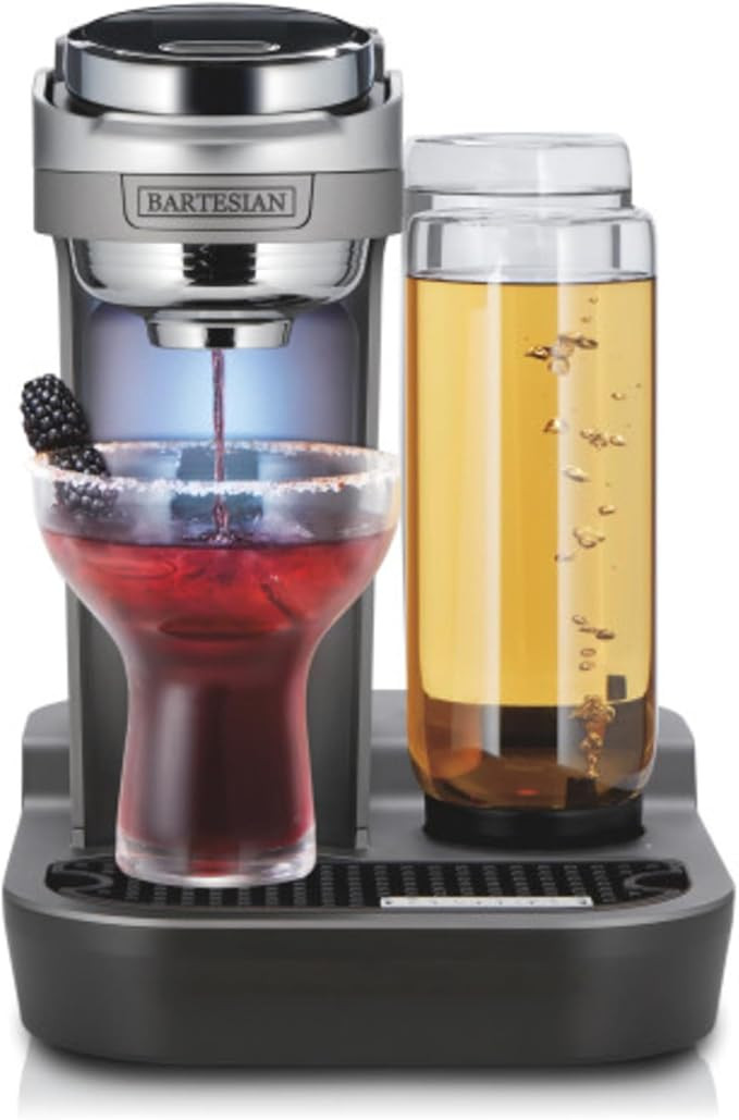 Bartesian Duet Cordless Cocktail Machine and Margarita Maker - Compact Home Bartender Mixologist ... | Amazon (US)