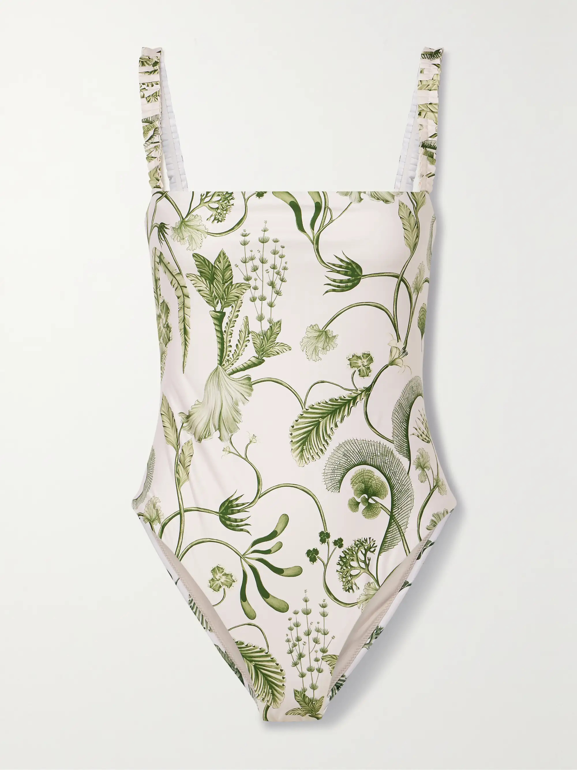 + NET SUSTAIN Limon Habitat floral-print recycled swimsuit | NET-A-PORTER (US)