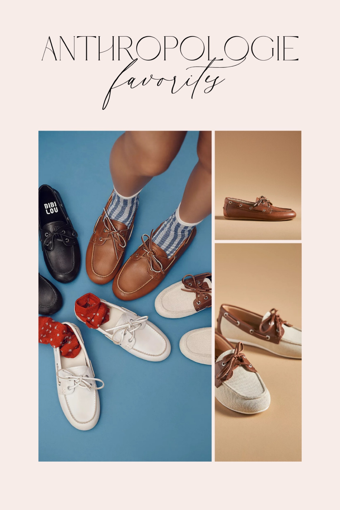 Boat shoes are gonna be BIG this season and my high school self is SCREAMING! I love these ones at Anthropologie by Bibi Lou! 

#LTKShoeCrush