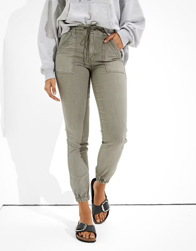 AE Stretch High-Waisted Jegging Jogger | American Eagle Outfitters (US & CA)