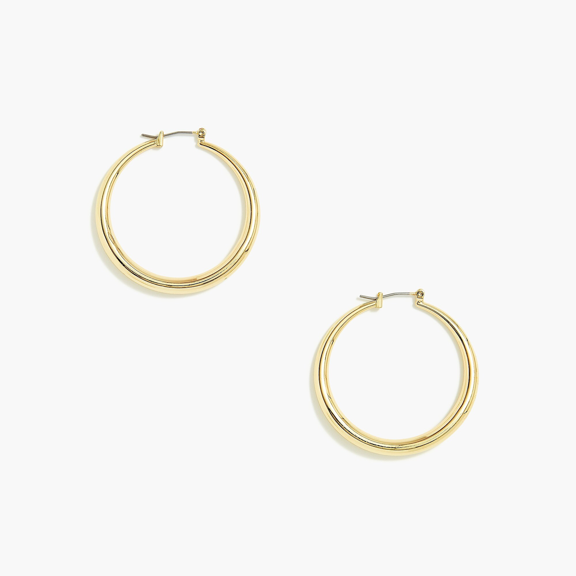 Thick hoop earrings | J.Crew Factory