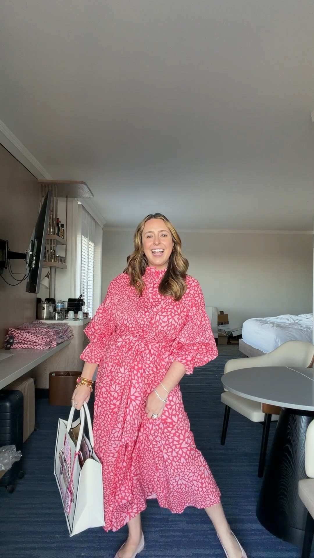 Setup for Camp Preppy outfit 