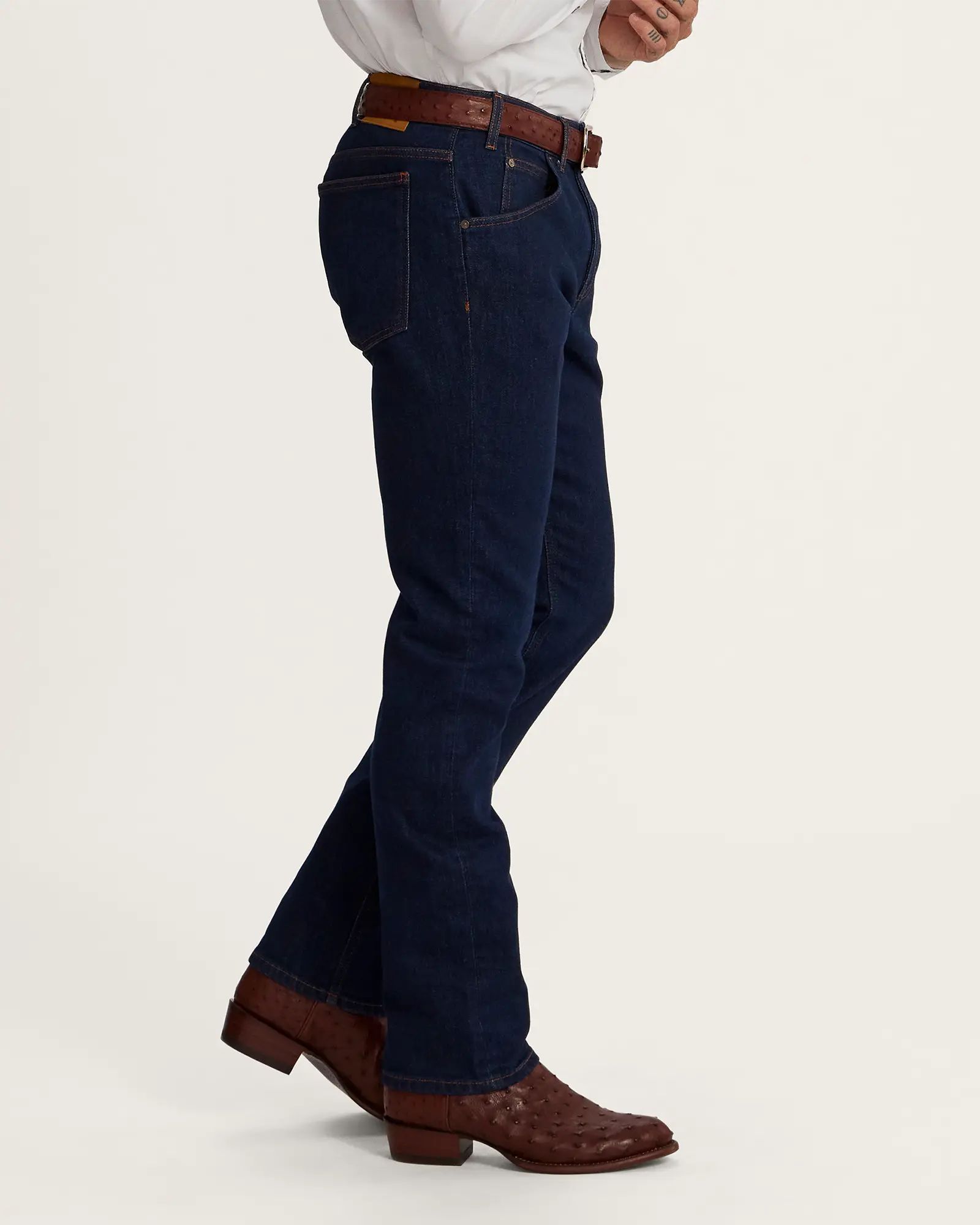 Men's Rugged Standard Jeans - Dark | Tecovas | Tecovas