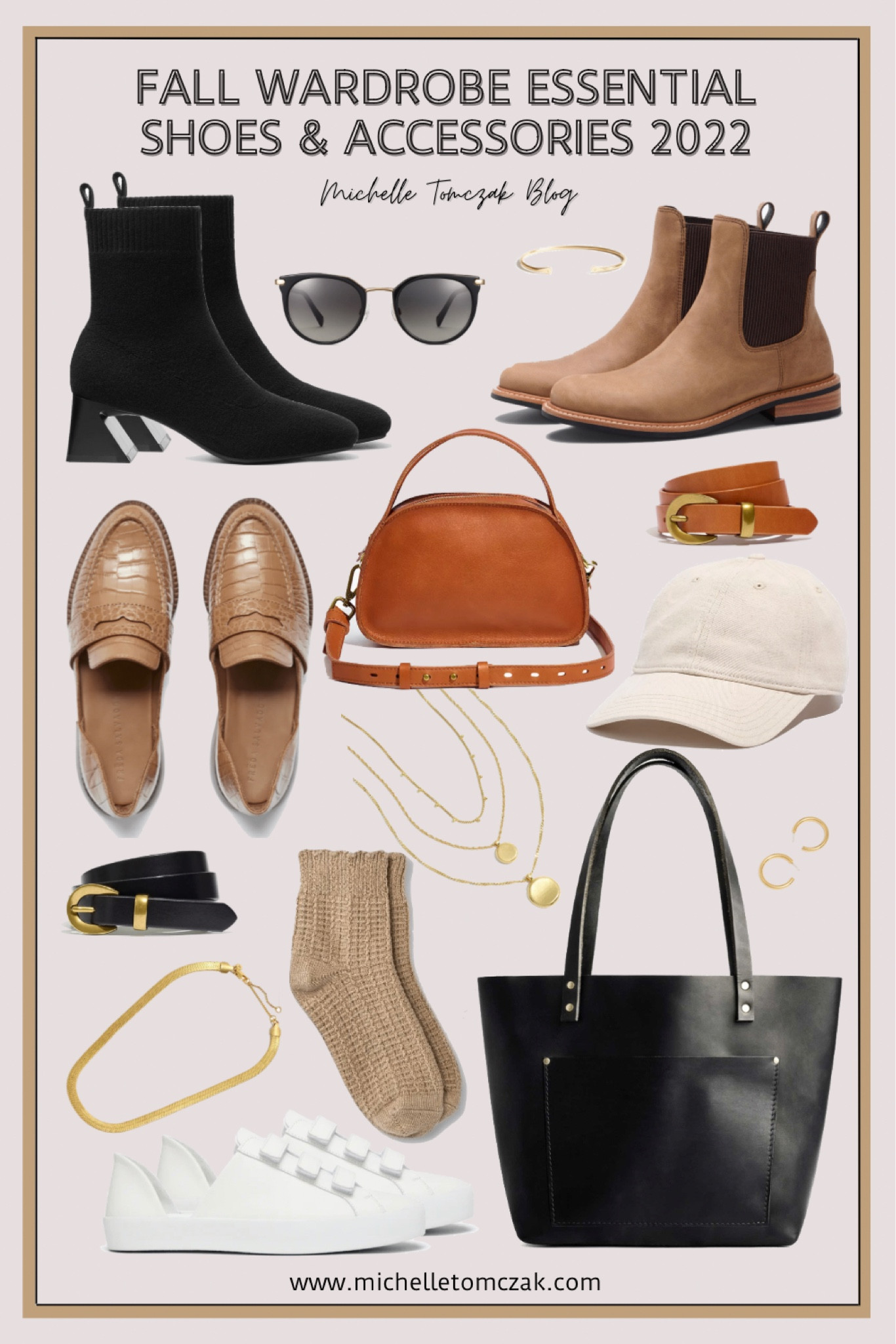 Black boots: gifted, tts, code TOMCZAK for 15% off. Brown boots: gifted, so sized up 1/2 size, code MICHELLE_TOMCZAK20 for $20 off. Loafers: gifted, tts, code MICHELLE15 for 15% off your first order. Large Black Tote: gifted from Portland Leather Goods, code MICHELLE_TOMCZAK for 25% off. White sneakers: tts, code MICHELLE15 for 15% off your first order  

#LTKstyletip #LTKshoecrush #LTKSeasonal