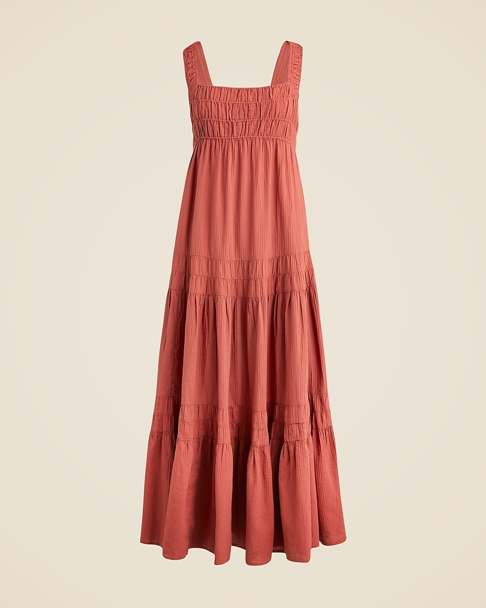 Airy gauze tiered maxi dress | J. Crew US