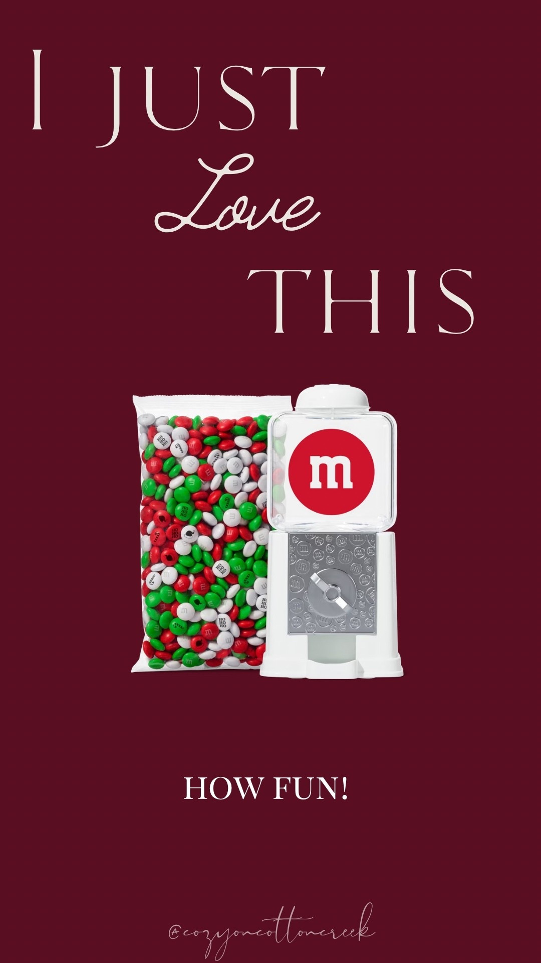 M&m candy dispenser!

#LTKHoliday #LTKGiftGuide #LTKSeasonal