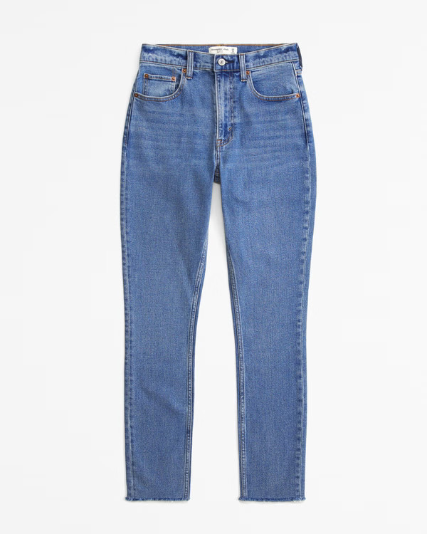 Women's High Rise Skinny Jean | Women's Bottoms | Abercrombie.com | Abercrombie & Fitch (US)