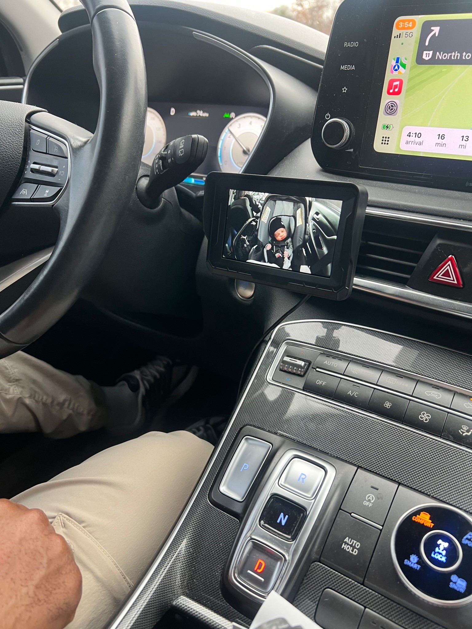 HD baby car monitor >>> the old school mirror days 😅 When I had my daughter 11 years ago I only had a little mirror to see her in the backseat… now this HD video monitor is giving me the peace of mind I need as a mom starting fresh again. 🥹✨ It was super easy to set up in the car (although my husband definitely handled it for me lol) and the picture is SO clear with both day + night vision so I can see baby whether we’re running daytime errands or driving home late. This has quickly become a must-have in my mom life + car essentials.

#LTKBaby #LTKdayinmylife #LTKmomlife