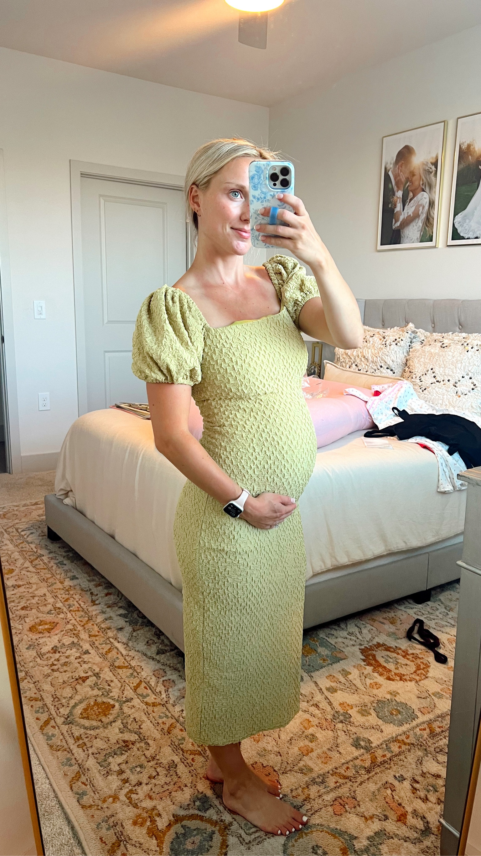 A great Summer-Fall transitional dress! TTS Im in a small! Post-bump friendly! 

#LTKStyleTip #LTKFindsUnder100