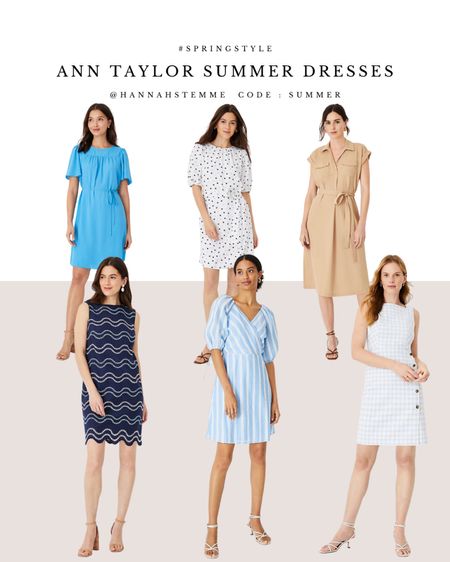 Ann Taylor Summer Dresses - 40% Off With Code SUMMER

#LTKworkwear #LTKsalealert #LTKSeasonal