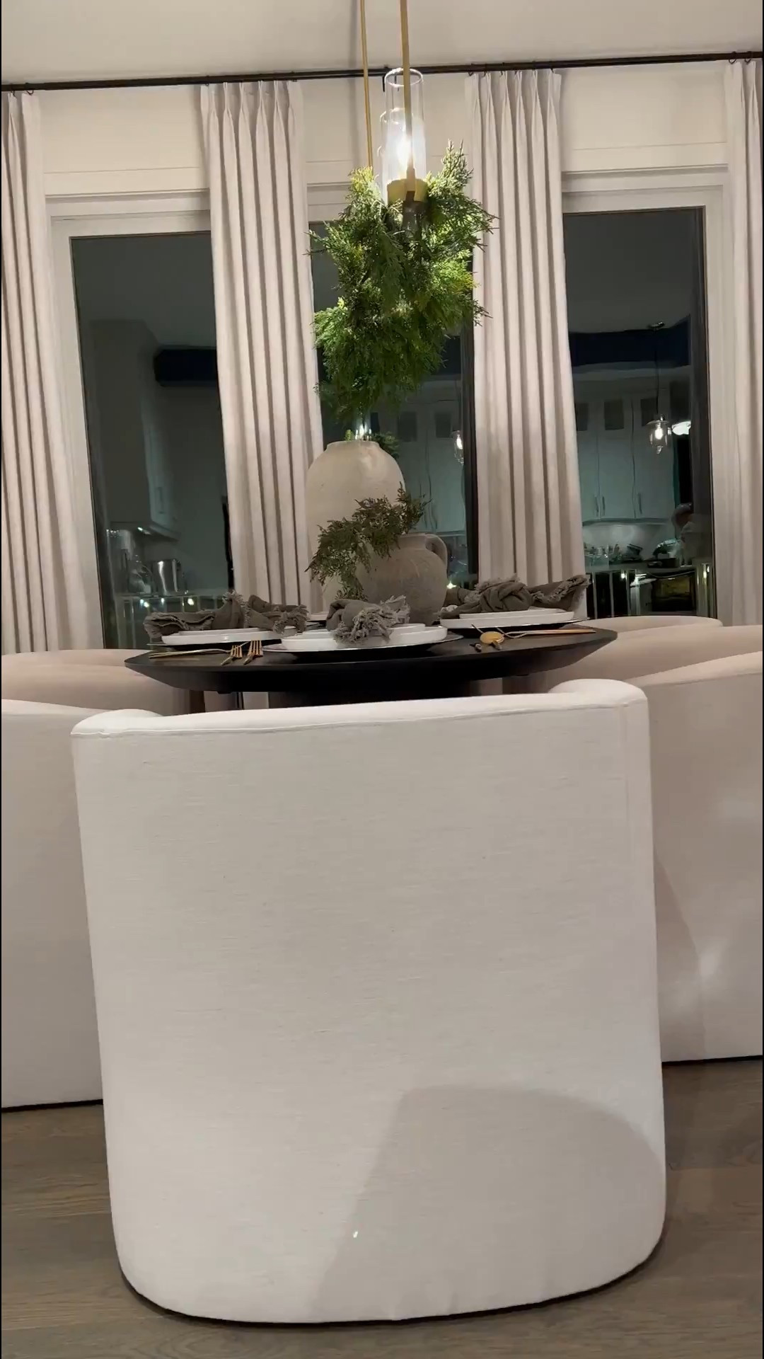 🫶🏽💕 My drapes are in Beige white. ladded two studio Mcgee garlands on the sides of my chandelier

Click below to shop. ☺️

#LTKsalealert #LTKstyletip #LTKhome