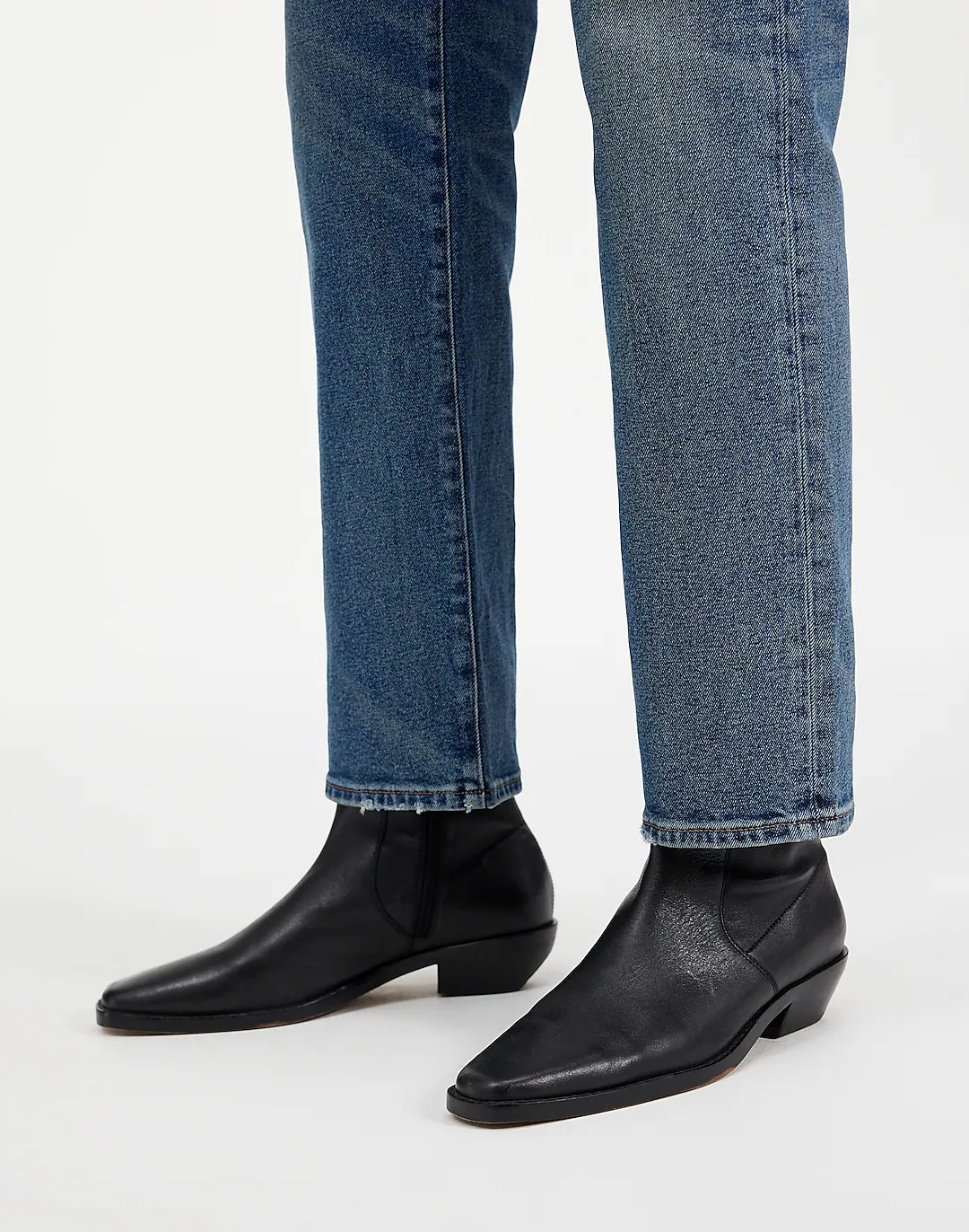 The Idris Ankle Boot in Leather | Madewell