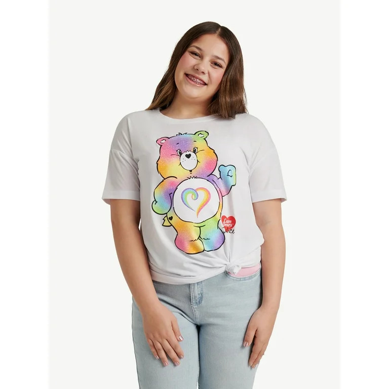 Justice Girls Care Bears T-Shirt, Sizes XS-XL & Plus | Walmart (US)