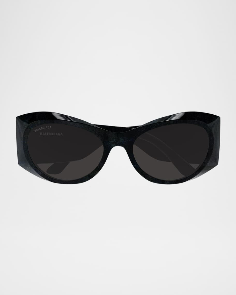Balenciaga Acetate Butterfly Sunglasses | Neiman Marcus