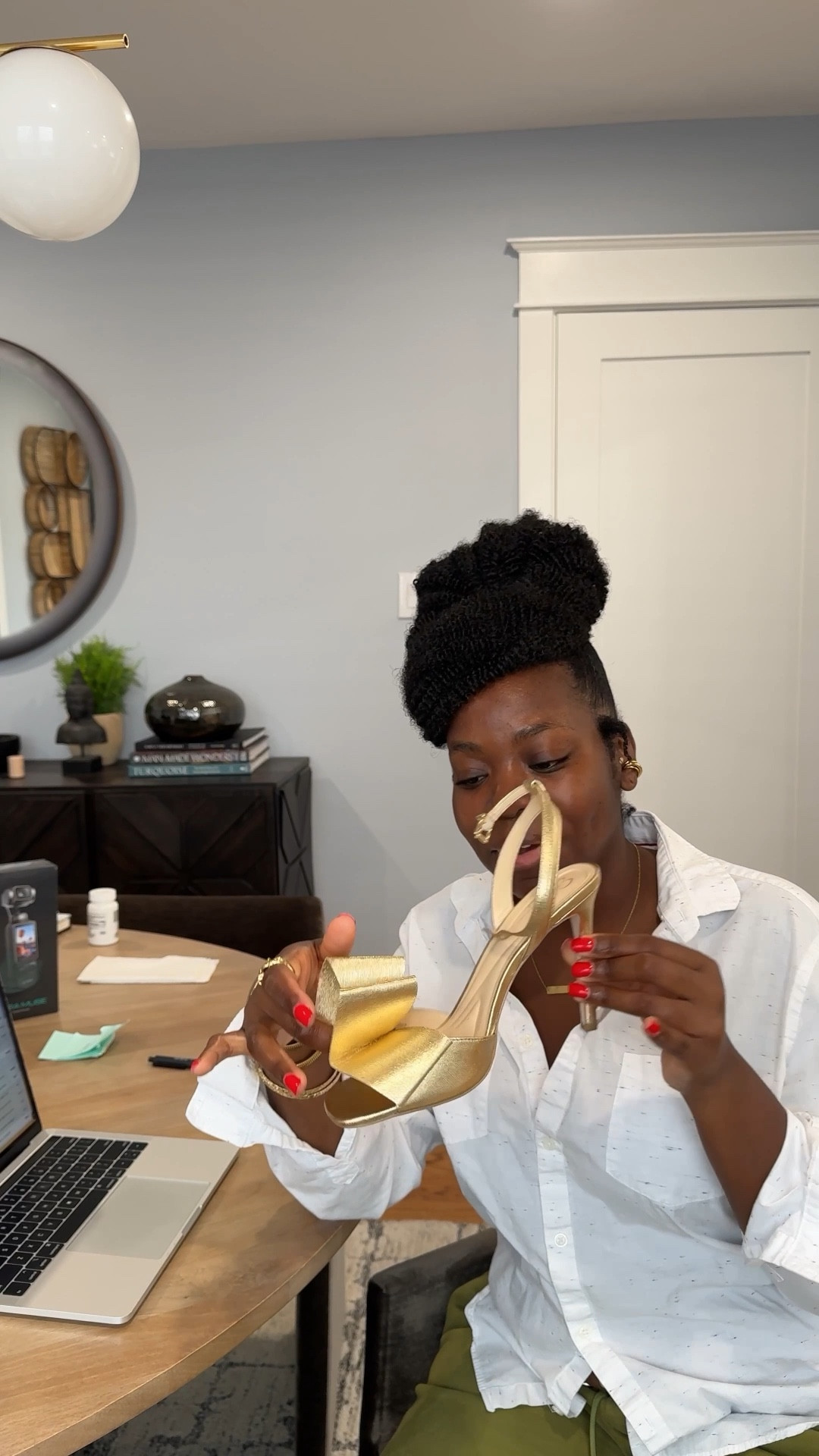 Get the shoes, girl!! Especially since they are currently 40% off at Macys. Currently $59.40. It also comes in 11 other colors. #LTKShoes #LTKDressSandals 

#LTKSaleAlert #LTKootd #LTKHoliday