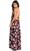Click for more info about FLYNN SKYE Scoop Back Maxi in Pretty in Black