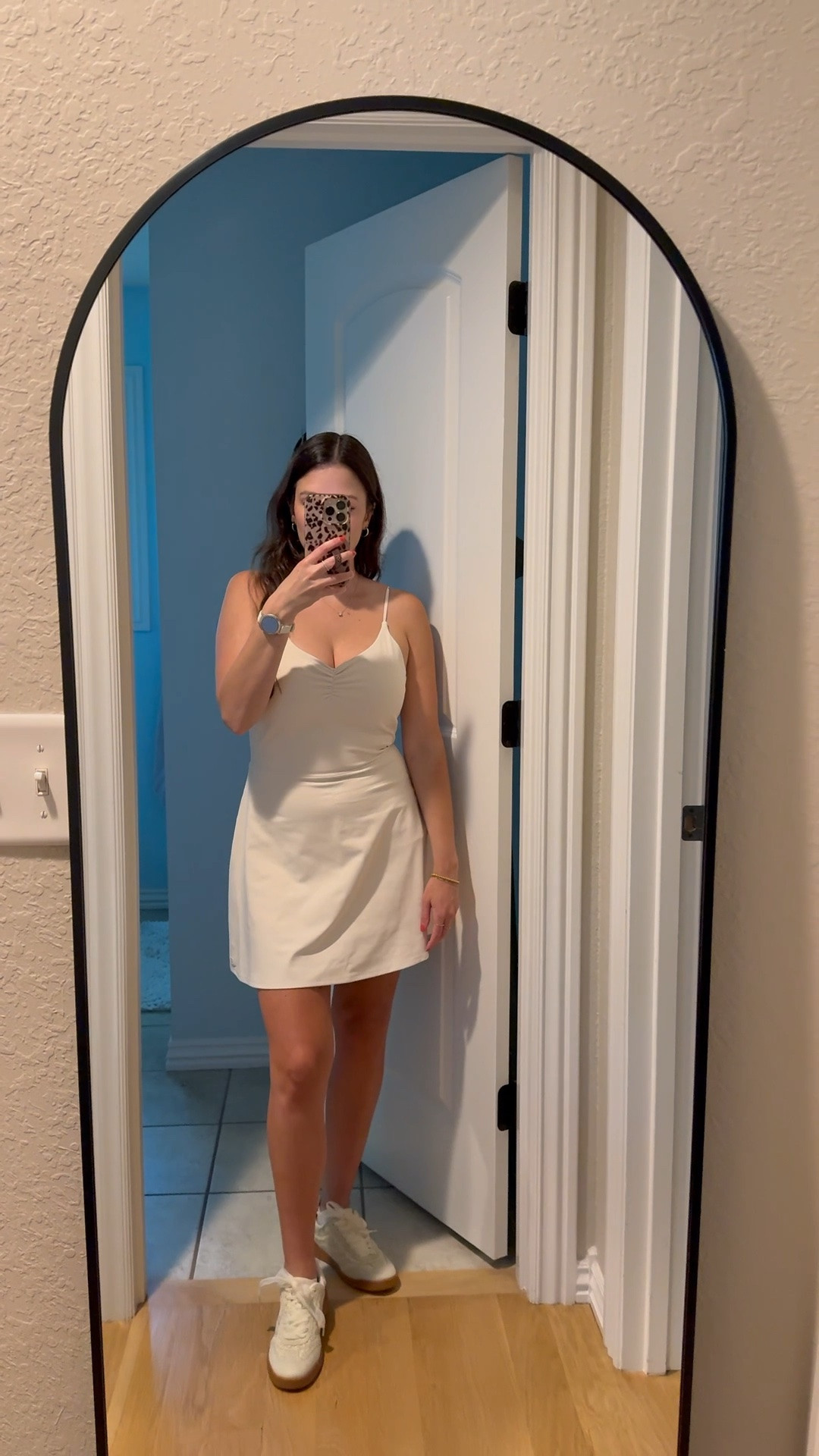 this cutie little neutral dress will be on repeat this summer, super comfy and flattering, built in pockets. Perfect for those theme park days or running errands! Can be dressed up or down

#LTKTravel #LTKPetite #LTKActive