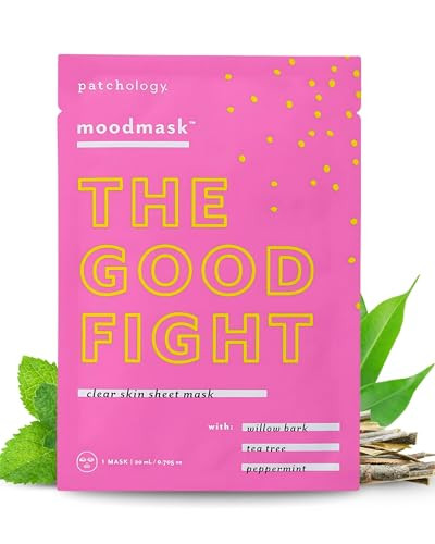 Patchology Moodmask The Good Fight Facial Sheet Mask - Hydrating & Soothing Face Mask for Men and... | Amazon (US)