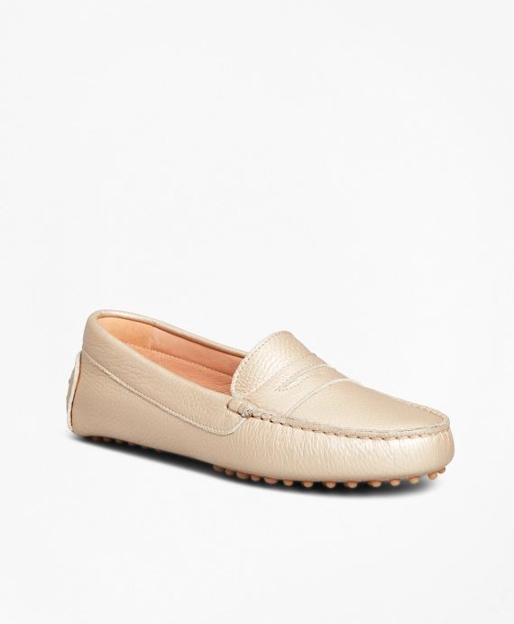 Leather Driving Moccasins | Brooks Brothers