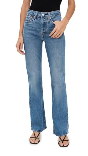 Levi's Women's Wedgie Boot Jeans, Fair Point, 29 | Amazon (US)