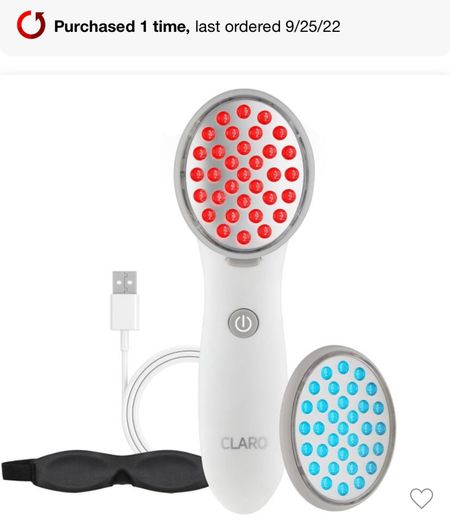 This red and blue light therapy tool will help clear up your skin and calm irritation. On sale for under $20

#LTKGiftGuide #LTKbeauty #LTKunder50