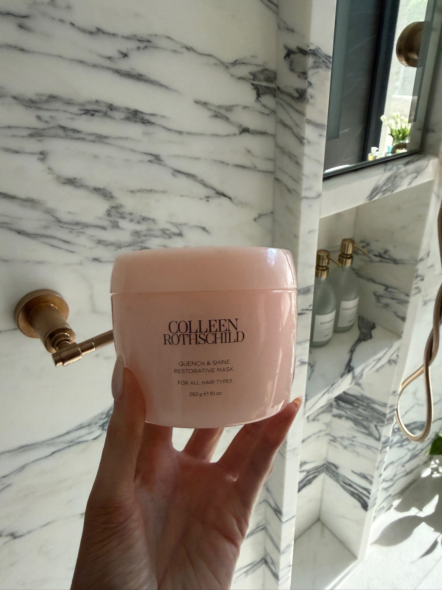 I can’t stop talking about this hair mask! It noticeably leaves your hair smooth and shiny. The first time I had ever used it my girlfriend immediately asked be what I had used and got herself some!! 

You can use my code EMILYANNGEMMA20 for 20% off at checkout!  @Colleen Rothschild #CRPartner 

Haircare, Skincare, Selfcare, Beauty, Emily Gemma

#LTKselfcare #LTKBeauty #LTKgrwm