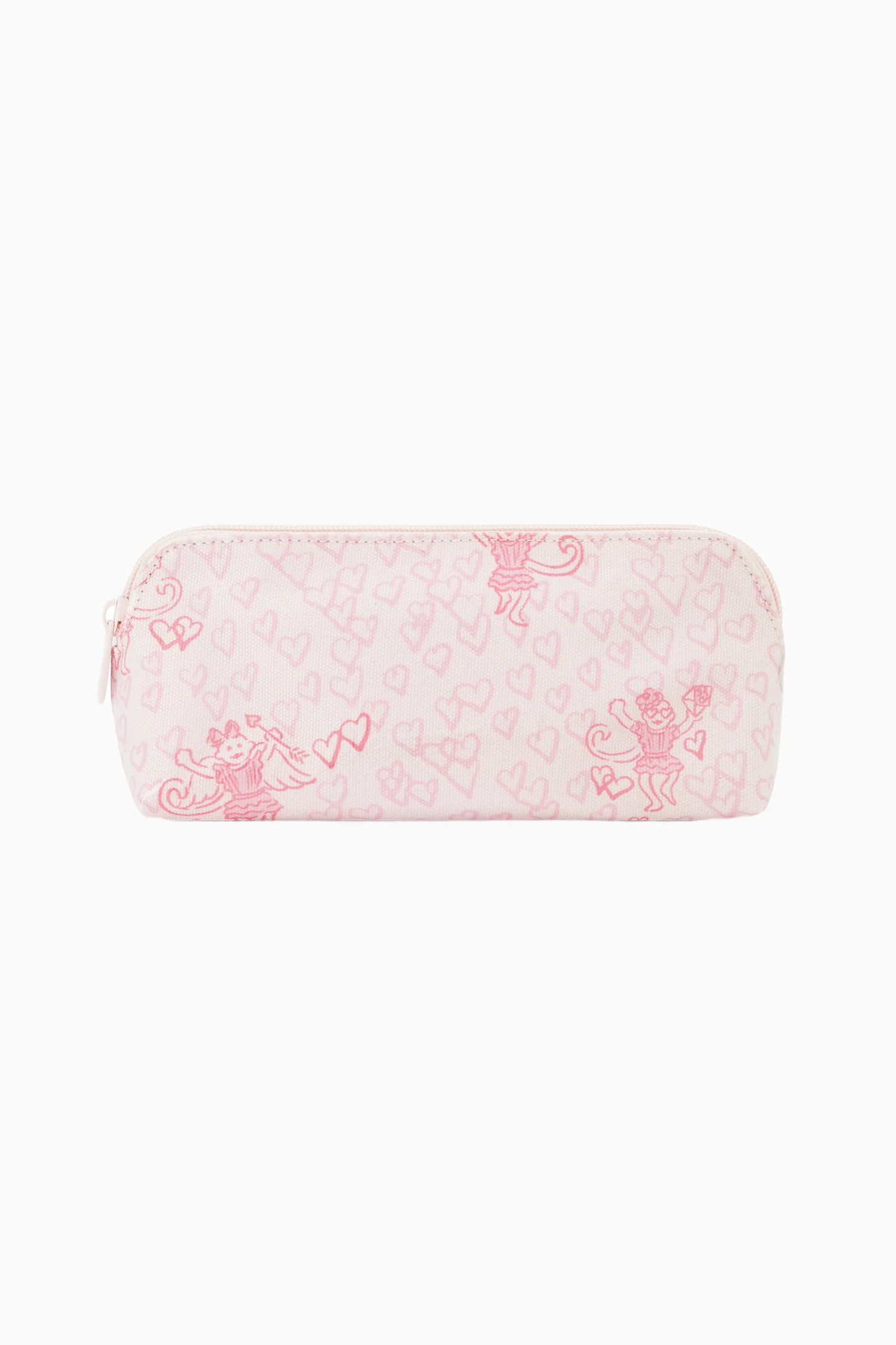 LoveShackFancy x Roller Rabbit Cupid's Kiss Small Makeup Bag | LoveShackFancy