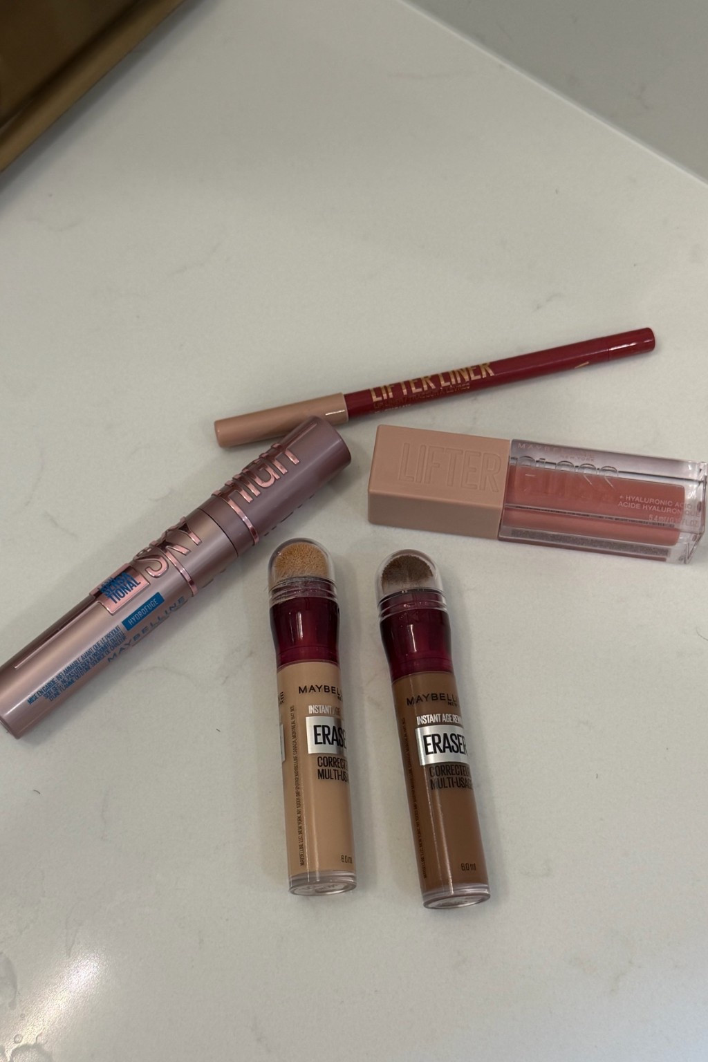 #ad Easy makeup for a summer glowy look all from @target @maybelline @targetstyle #maybellinepartner #targetpartner