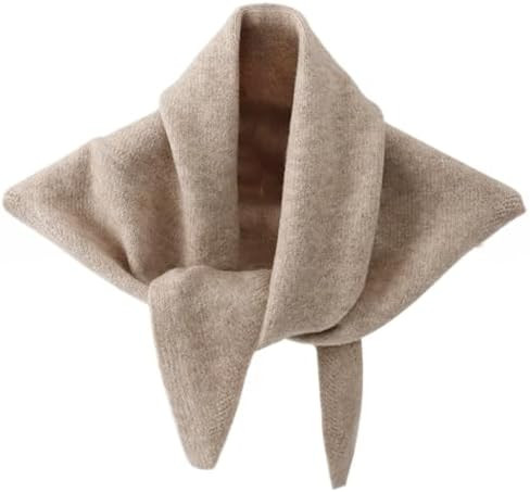 Knitted Triangle Scarf for Women Y2k Head Scarf Downtown Girl Aesthetic Accessories Streetwear Tr... | Amazon (US)