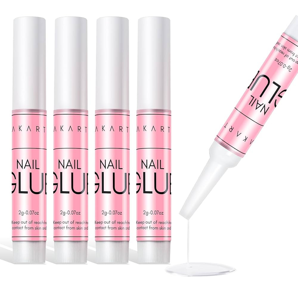 Makartt Super Strong Nail Glue for Press On Nails- Acrylic Nails Nail Tips Glue for Stick On Nail... | Amazon (US)