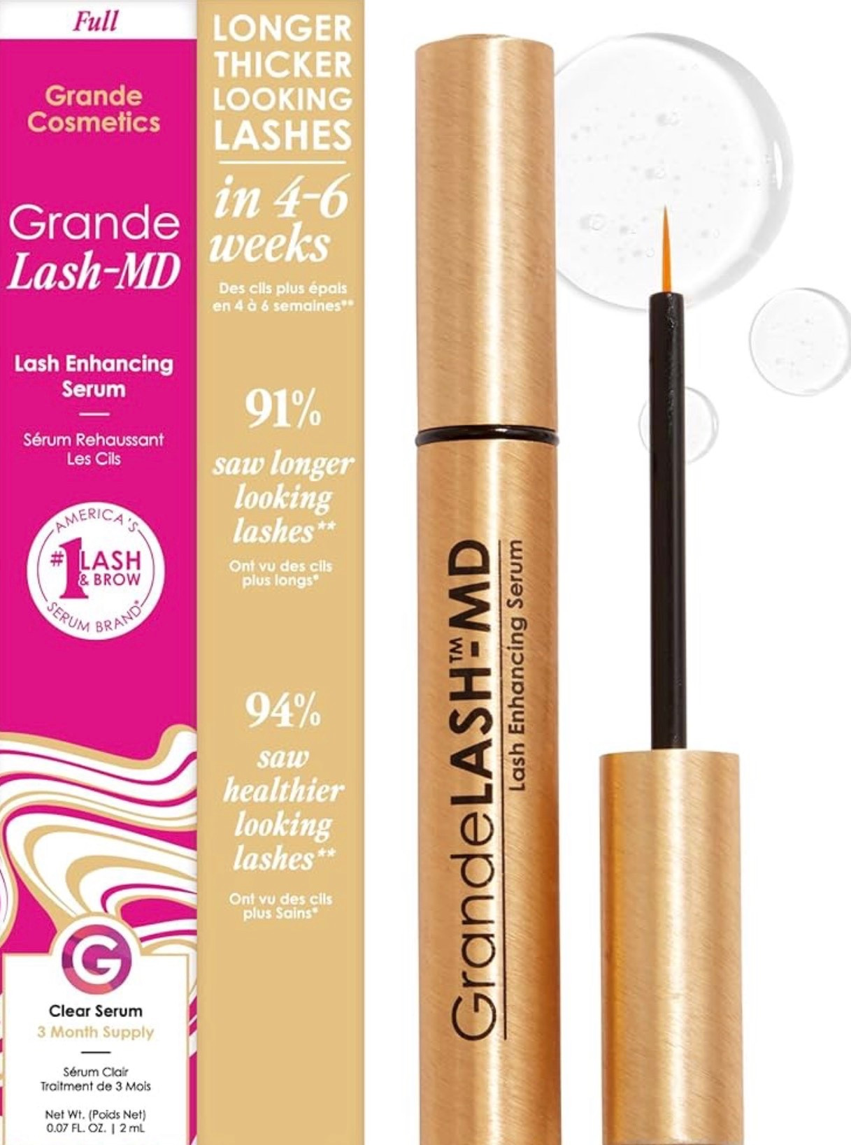 I use this on my lashes and brows! Someone said my brows look great, maybe they are getting thicker, woohoo! 