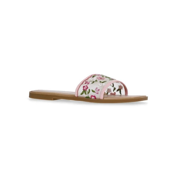 Weekend Academy Girls Floral Sandals | Walmart (US)