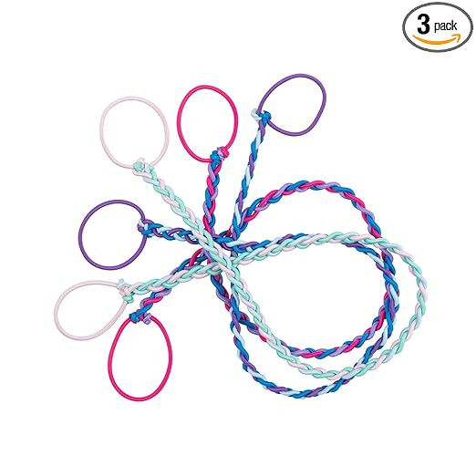 Rip Tie Regular Soft Tangle-Free Hair Tie for Women, Nylon Hair Elastic, Colorful Hair Accessory ... | Amazon (US)