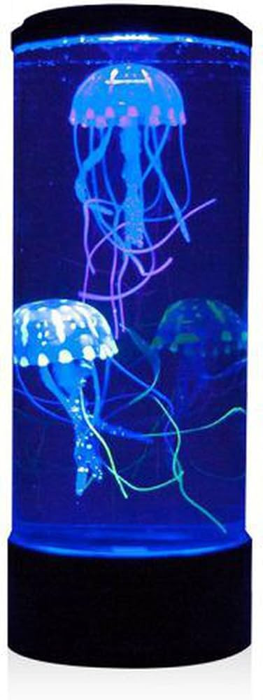 Playlearn 15" Jellyfish Lamp - LED Color Changing Mood Light - Sensory Lamp - Jellyfish Night Lig... | Amazon (US)
