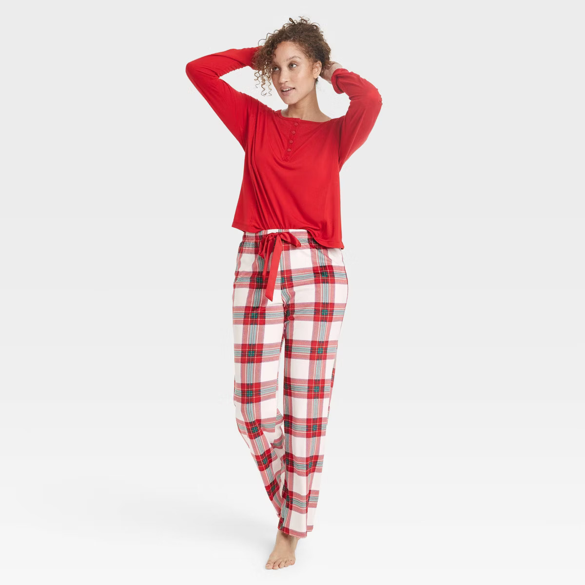 Women's Henley Gift Pajama Set - Stars Above™ | Target
