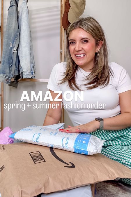 Spring and summer Amazon fashion order! @amazonfashion #founditonamazon #amazonfashion

#LTKsalealert #LTKfindsunder50 #LTKfindsunder100