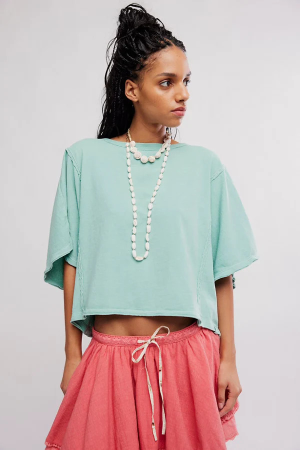 Next Level Tee - Wasabi Sauce // Free People | Ama La Vita