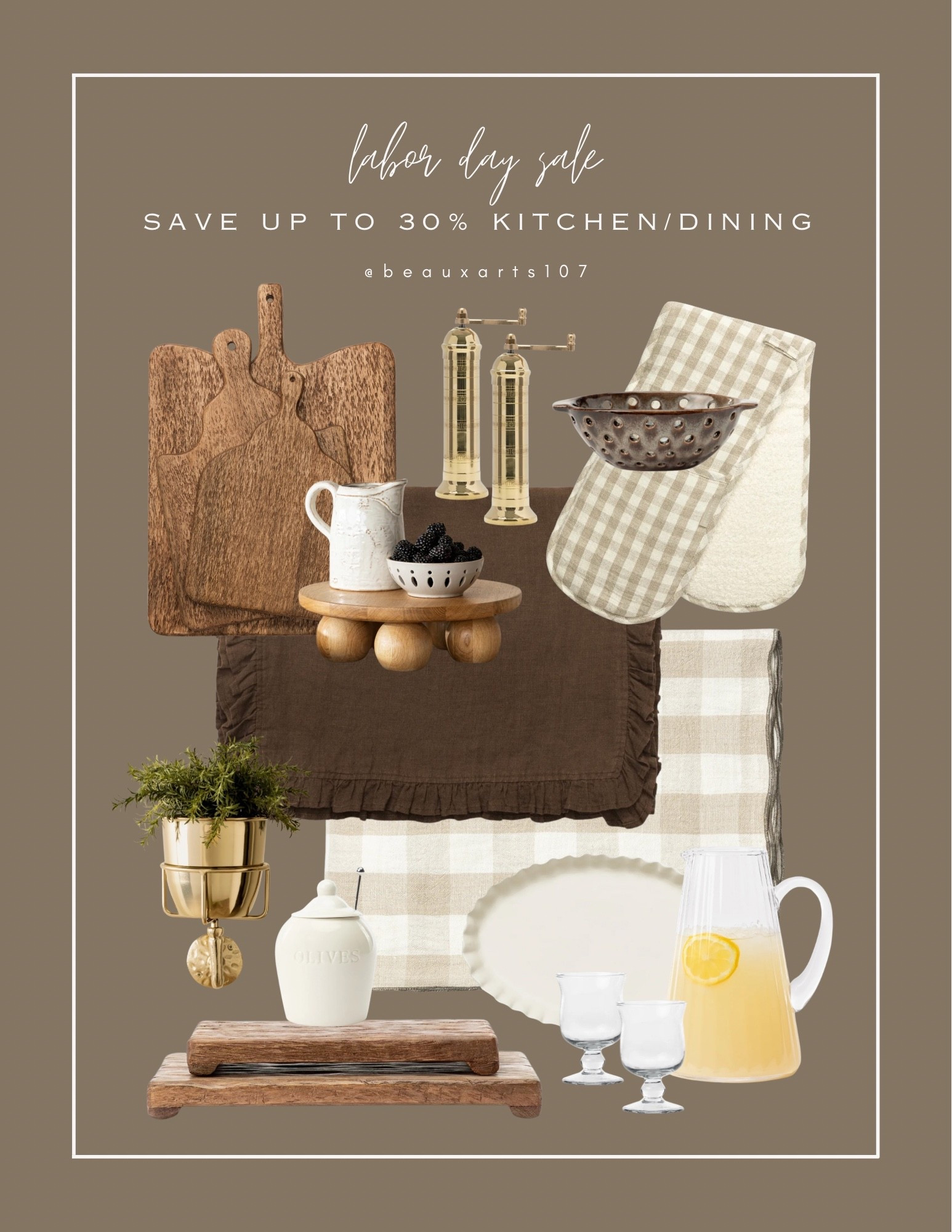 Save up to 30% off on these beautiful deals for your kitchen/dining!

#LTKHome #LTKSaleAlert
