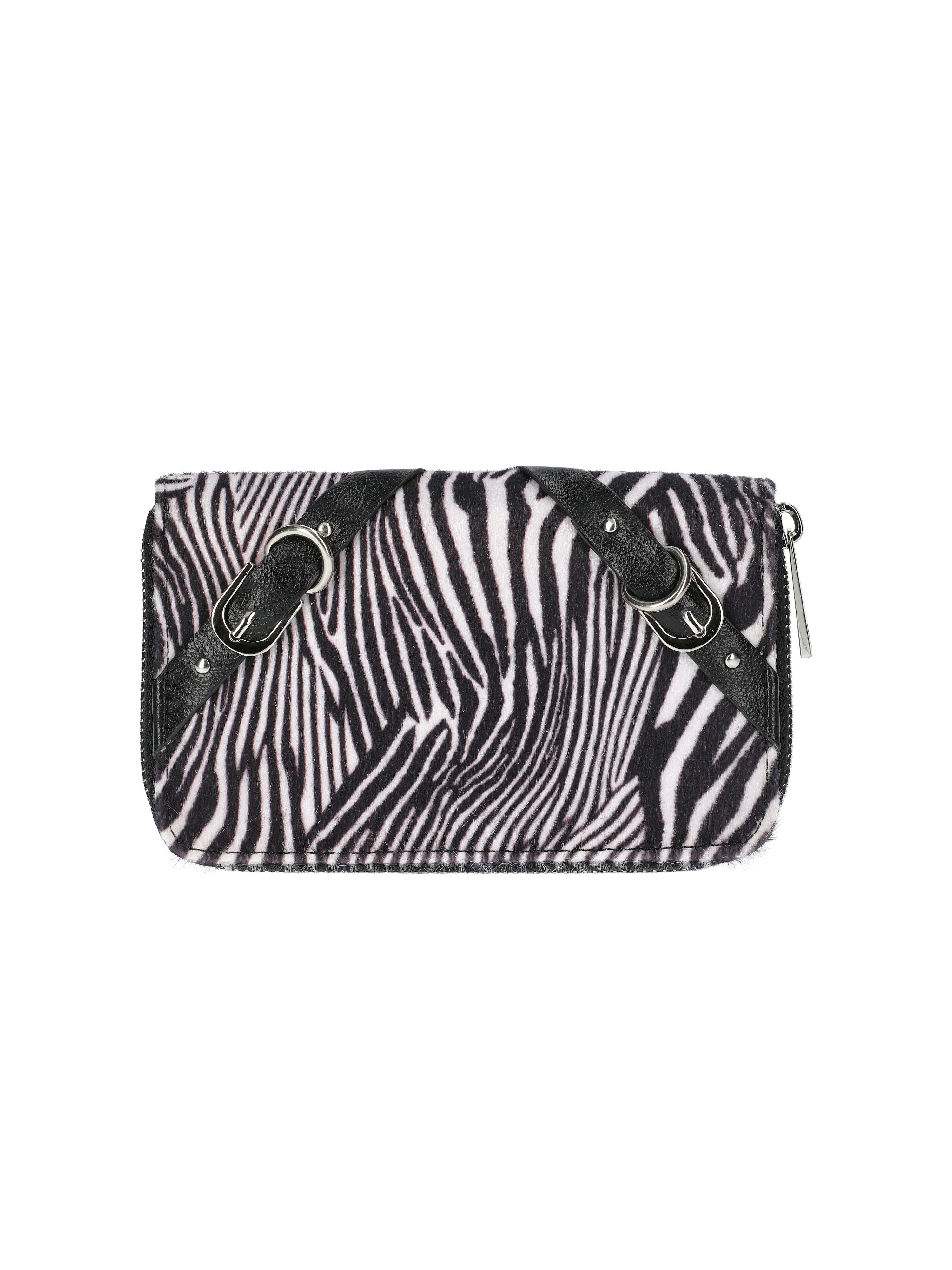 No Boundaries Women's Zip Around Wallet, Zebra - Walmart.com | Walmart (US)