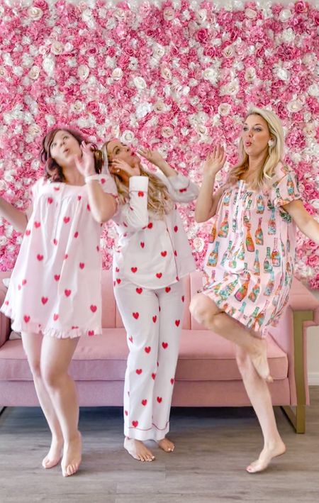 Valentines Pajamas💗 Galentines PJ’s ❤️ Champagne Pajamas 💗 
20% off!

#LTKparties #LTKsalealert #LTKSeasonal