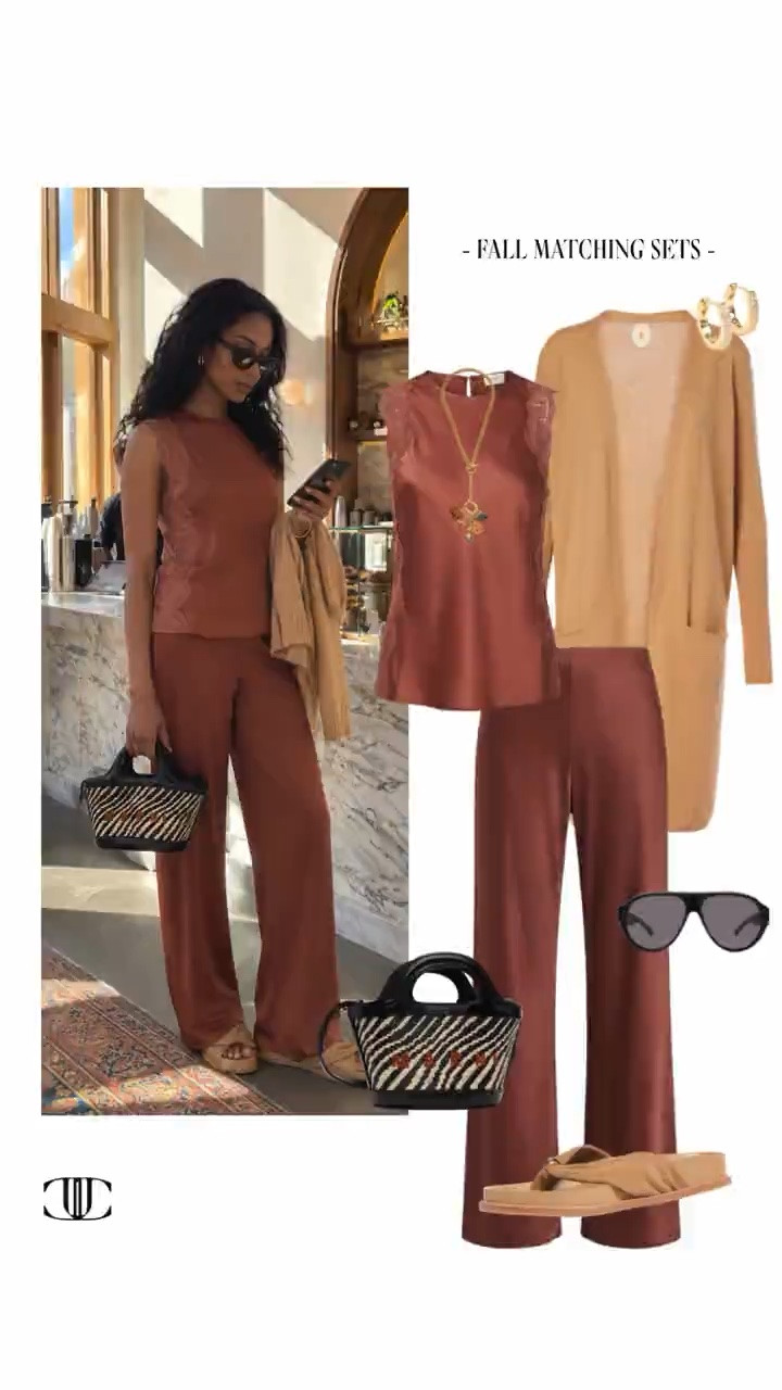 ✨ A perfect match for fall.

In Match Made, I’m sharing 8 chic matching sets that make getting dressed feel effortless. Think polished knits, tailored separates, rich seasonal tones, and easy head-to-toe looks you can wear for lunch, errands, travel, dinner, and everything in between.

The best part? Each set does the styling for you—and the pieces can be mixed into the rest of your wardrobe for even more outfit options. Tap to shop all 8 looks and find your new fall favorite. 🤎✨

#LTKStyle #MatchingSets #FallStyle #FallOutfits #EffortlessStyle #EverydayStyle #AutumnFashion #OutfitInspiration #LTKFinds

#LTKootd #LTKSeasonal #LTKOver40