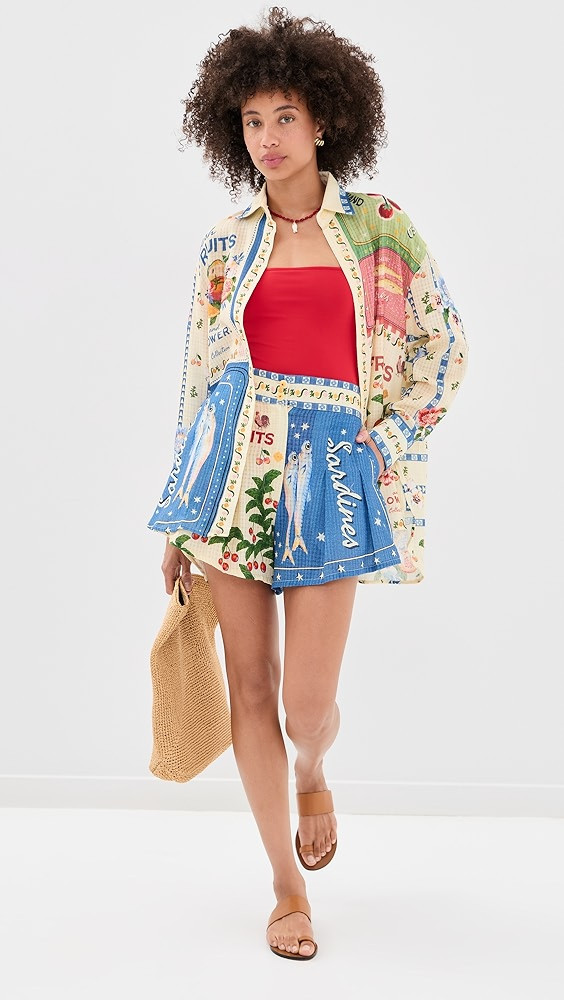 Nalia Basket Shorts | Shopbop