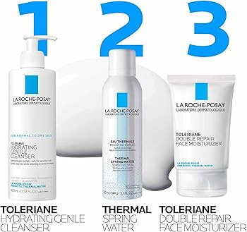 La Roche-Posay Toleriane Hydrating Gentle Face Cleanser, Hydrating Facial Cleanser With Niacinami... | Amazon (US)