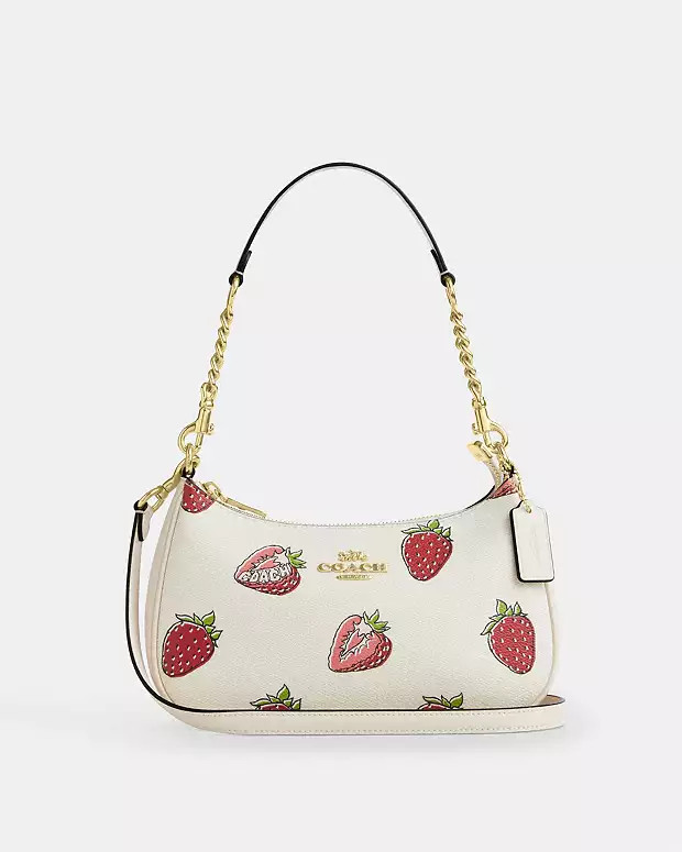 Teri Shoulder Bag With Strawberry Print | Coach Outlet US