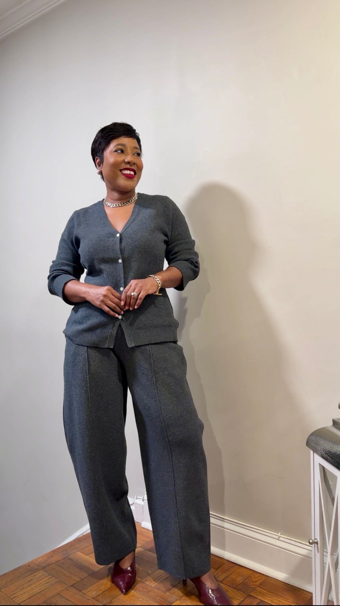 Comfy and chic comes in three colors fits true to size I’m wearing a M in the pants 

#LTKSeasonal #LTKOver40