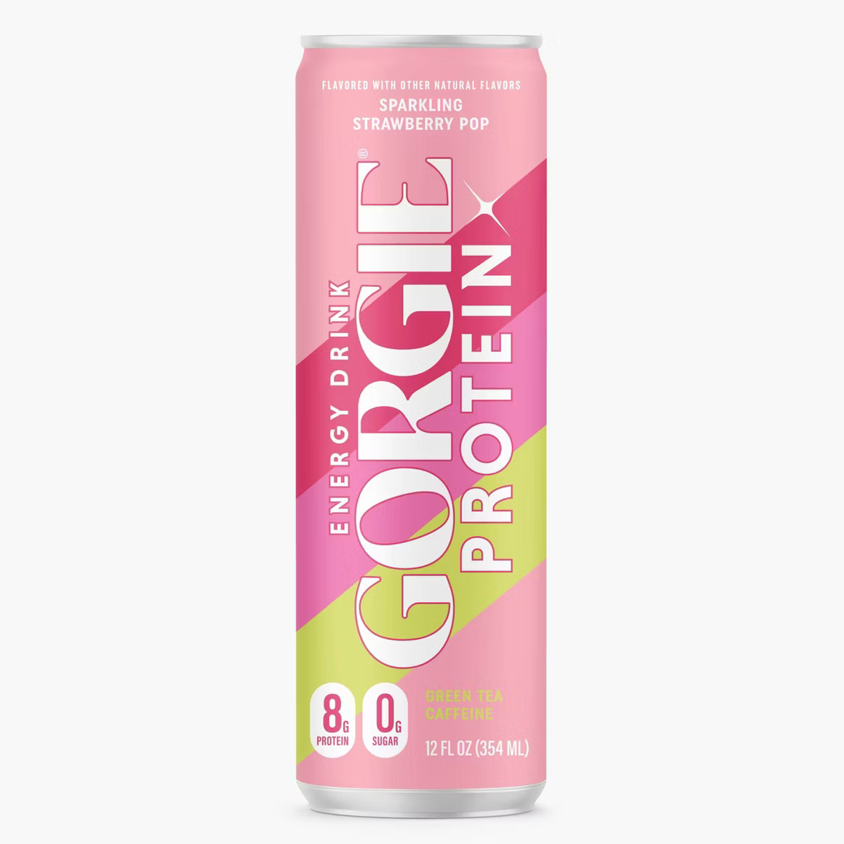 Gorgie Sparkling Strawberry Pop Protein Energy Drink - 12 fl oz | Target
