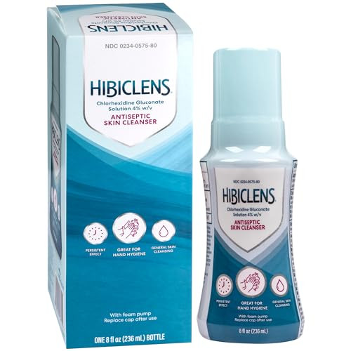 Amazon.com: Hibiclens – Antimicrobial and Antiseptic Soap and Skin Cleanser – 8 oz with Foami... | Amazon (US)