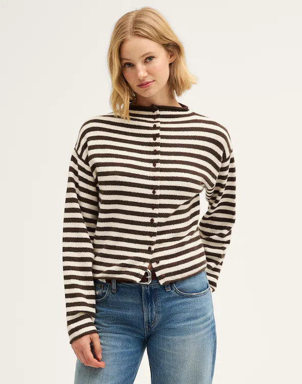 Funnel-Neck Cardigan | Madewell
