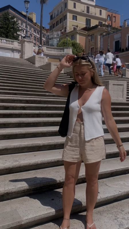 TOP IS 20% OFF THIS WEEK WITH COaDE: CHEERSTO3

wearing a large in the vest. Shorts are old Zara but linked similar!

#LTKstyletip #LTKeurope #LTKunder50